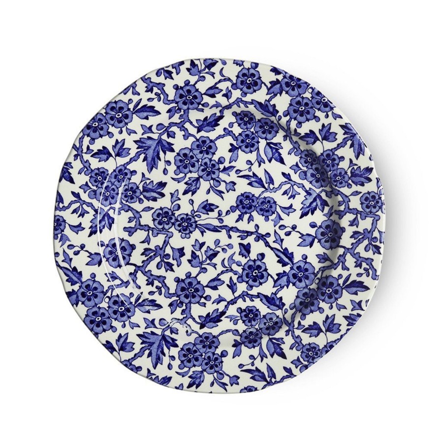 Side Plates Burleigh Pottery | Blue Arden Plate 21.5Cm/8.5"