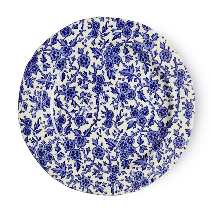 Dinner Plates Burleigh Pottery | Blue Arden Plate 26.5Cm/10.5"