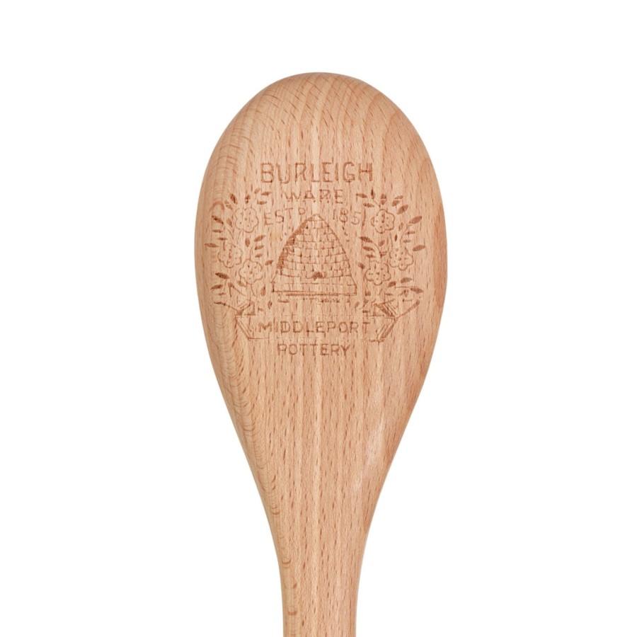 Serving Burleigh Pottery | Burleigh Wooden Spoon 29Cm