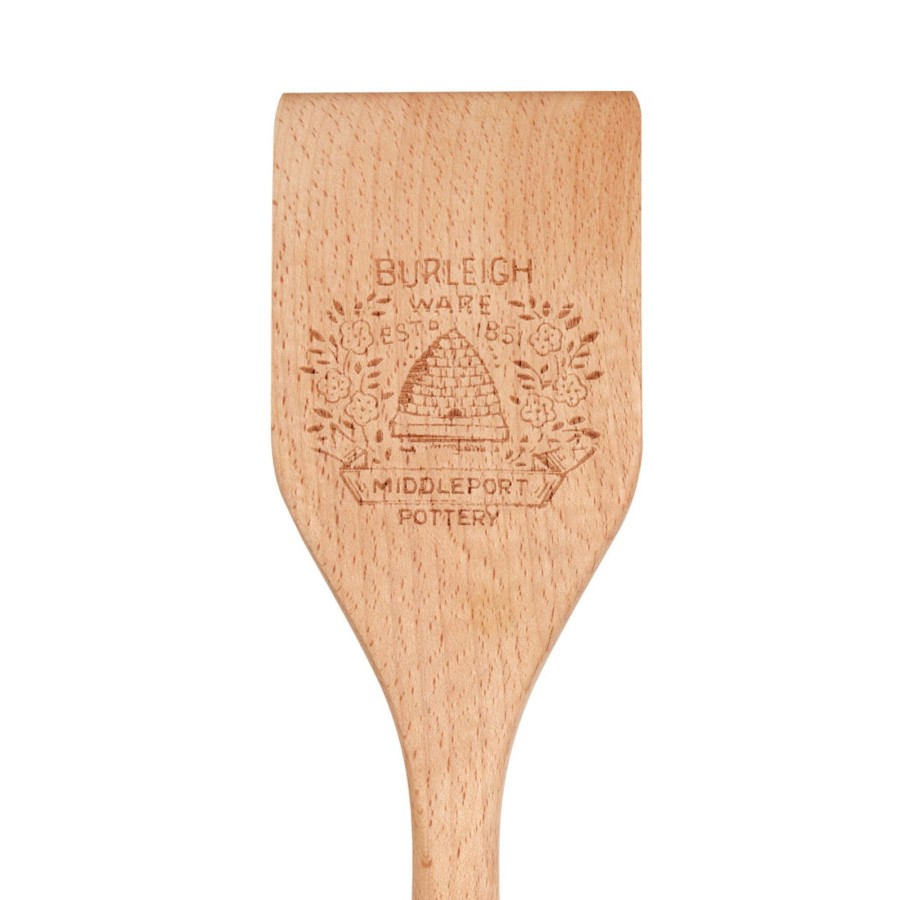 Serving Burleigh Pottery | Burleigh Wooden Spatula 29Cm