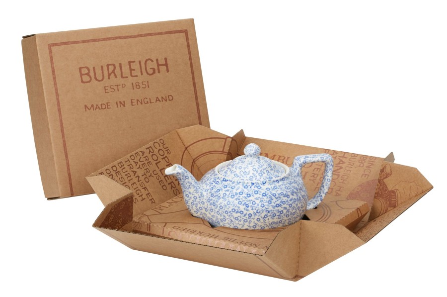 Teapots Burleigh Pottery | Blue Felicity Small Teapot Gift Set