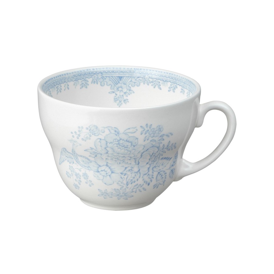 Teacups & Saucers Burleigh Pottery | Blue Asiatic Pheasants Breakfast Cup 420Ml/0.75Pt