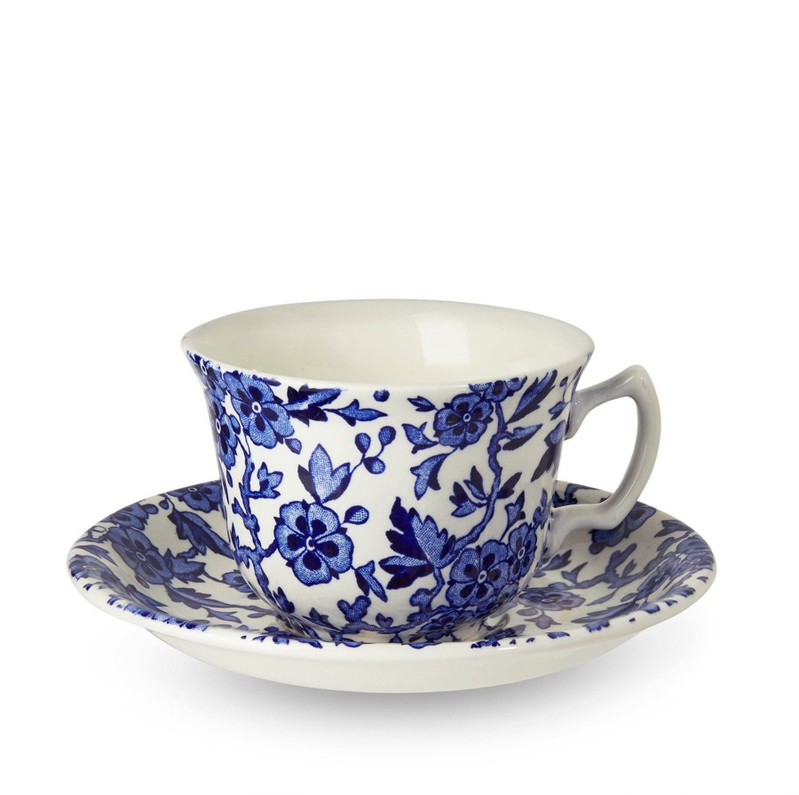 Teacups & Saucers Burleigh Pottery | Blue Arden Teacup And Saucer