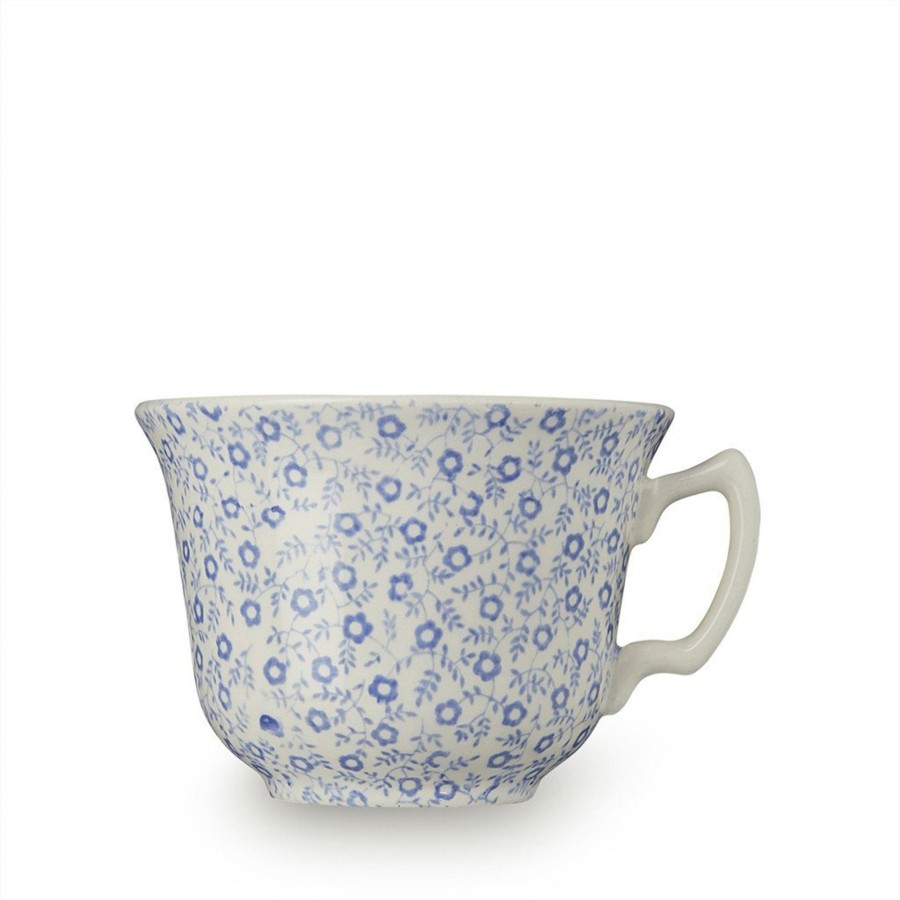 Teacups & Saucers Burleigh Pottery | Blue Felicity Teacup 187Ml/0.33Pt