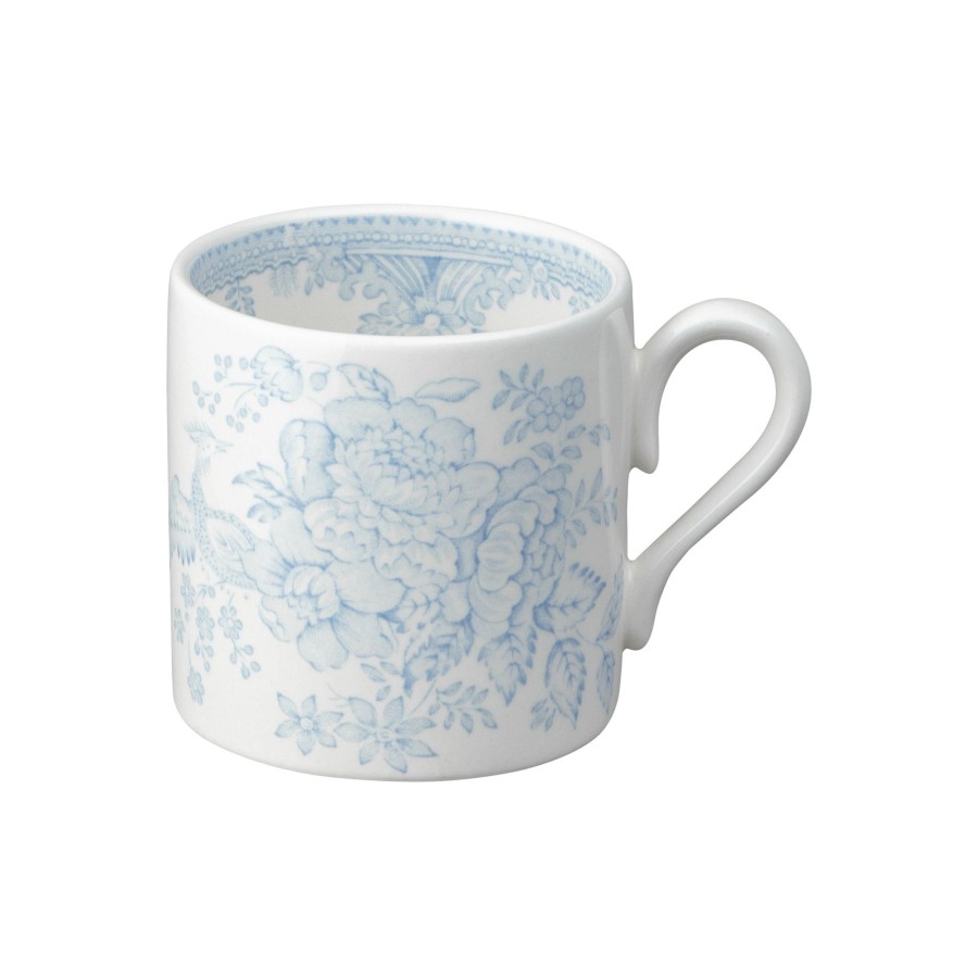 Mugs Burleigh Pottery | Blue Asiatic Pheasants Mini Mug