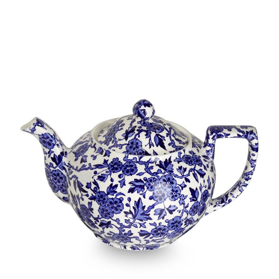 Teapots Burleigh Pottery | Blue Arden Large Teapot 7 Cups 800Ml/1.5Pt