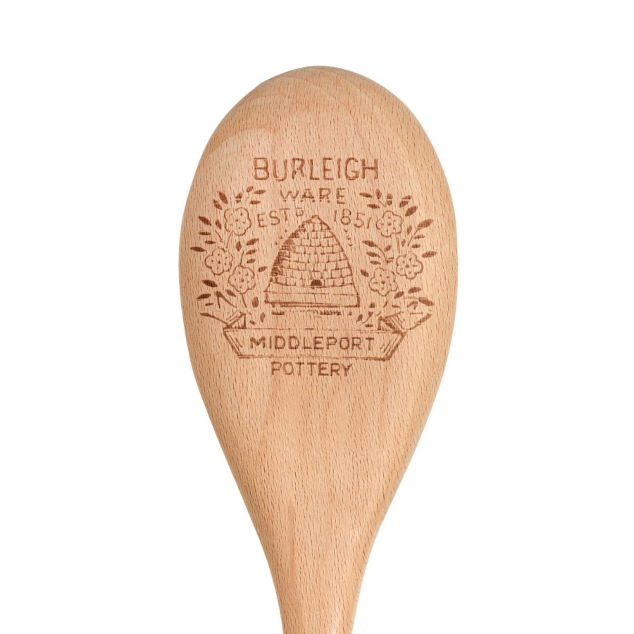 Serving Burleigh Pottery | Burleigh Wooden Spoon 33Cm