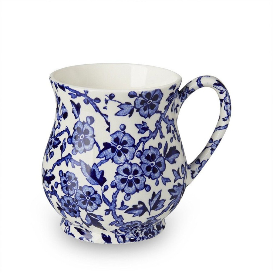 Mugs Burleigh Pottery | Blue Arden Sandringham Mug Half Pint 284Ml/0.5Pt